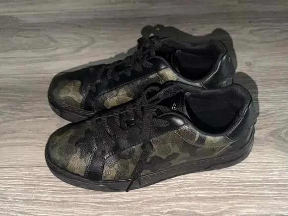 Coach Men's High Line Sneaker in Signature Camo Print - Picture 5 of 8